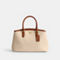 Coach Colorblock Leather Legacy Ivory Multi Carryall 28 - Image 1 of 3