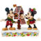 Jim Shore Disney Mickey and Minnie Mouse Letters to Santa Figurine - Image 1 of 4