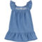 Carter's Toddler Girls Flutter-Sleeve Embroidered Chambray Dress - Image 1 of 2