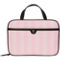 Victoria's Secret Pink Stripe Top Handle Travel Case - Image 1 of 2