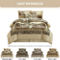 Grand Avenue Tucson 7 pc. Gold Comforter Set - Image 4 of 7