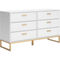 Signature Design by Ashley Socalle Ready-to-Assemble 6-Drawer Dresser - Image 1 of 8