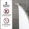 Maytex Smart Rod Dual Mount Adjustable Curved Shower Rod, 50 to 72 in. - Image 3 of 3