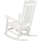 Hanover Outdoor Pineapple Cay All-Weather Rocking Chair, White - Image 2 of 2