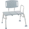 Drive Medical Heavy Duty Bariatric Plastic Seat Transfer Bench - Image 1 of 4