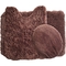 Lavish Home 3 Pc. Plush Non-Slip Bath Mat Rug Set - Image 1 of 3