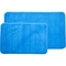 Lavish Home 2 Pc. Memory Foam Striped Bath Mat Set - Image 1 of 3