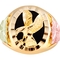 Landstrom's Black Hills Gold 10K Onyx Eagle Ring - Image 4 of 4