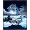 Lavish Home Wolf Heavy Thick Plush Mink Blanket - Image 1 of 4