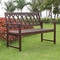 Merry Products Northbeam Criss Cross Garden Bench - Image 2 of 4