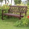 Merry Products Northbeam Criss Cross Garden Bench - Image 4 of 4