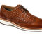 Thomas & Vine Radcliff Woven Wingtip Derby - Image 1 of 5