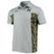 Under Armour Men's Heathered Gray Navy Midshipmen Freedom Performance Polo - Image 3 of 4