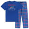 Concepts Sport Men's Royal Buffalo Bills Big & Tall Lodge T-Shirt and Pants Sleep Set - Image 2 of 4