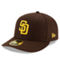 New Era Men's Brown San Diego Padres Authentic Collection On-Field Low 59FIFTY Fitted Hat - Image 1 of 4