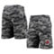 Concepts Sport Men's Charcoal/Gray South Carolina Gamecocks Camo Backup Terry Jam Lounge Shorts - Image 1 of 4