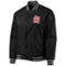 JH Design Women's Black St. Louis Cardinals Plus Size Poly Twill Full-Snap Jacket - Image 3 of 4