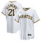 Nike Men's Roberto Clemente White Pittsburgh Pirates Home Replica Player Name Jersey - Image 1 of 4