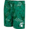 Colosseum Men's Green Michigan State Spartans The Dude Swim Shorts - Image 3 of 4