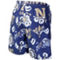 Wes & Willy Men's Navy Navy Midshipmen Floral Volley Logo Swim Trunks - Image 4 of 4