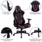 Flash Furniture Red LeatherSoft Gaming Chair with Reclining Back - Image 5 of 5