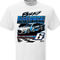 RFK Racing Men's RFK Racing White Brad Keselowski Kohler Wedge T-Shirt - Image 3 of 4