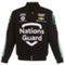 JH Design Men's Black Kyle Larson Nations Guard Twill Uniform Full-Snap Jacket - Image 3 of 4