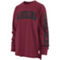 Pressbox Women's Garnet South Carolina Gamecocks Two-Hit Canyon Long Sleeve T-Shirt - Image 3 of 4