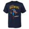 Outerstuff Youth Navy Milwaukee Brewers Team Captain America Marvel T-Shirt - Image 1 of 2