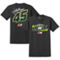 23XI Racing Men's 23XI Racing Black Kurt Busch Lifestyle 2-Spot T-Shirt - Image 1 of 4