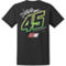 23XI Racing Men's 23XI Racing Black Kurt Busch Lifestyle 2-Spot T-Shirt - Image 4 of 4