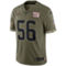 Nike Men's Lawrence Taylor Olive New York Giants 2022 Salute To Service Retired Player Limited Jersey - Image 3 of 4