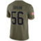 Nike Men's Lawrence Taylor Olive New York Giants 2022 Salute To Service Retired Player Limited Jersey - Image 4 of 4