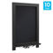 Flash Furniture 10PK Magnetic Tabletop/Hanging Chalkboards - Image 4 of 5