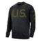 Nike Men's Black Army Black Knights 1st Armored Division Old Ironsides Rivalry Club Fleece U.S. Logo Pullover Sweatshirt - Image 3 of 4