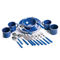 Stansport 24 pc Deluxe Enamelware Set - Image 2 of 5