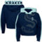 Outerstuff Girls Youth Deep Sea Blue Seattle Kraken Record Setter Pullover Hoodie - Image 1 of 4
