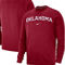 Nike Men's Crimson Oklahoma Sooners Club Fleece Sweatshirt - Image 1 of 4