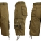 Men's Belted Cargo Shorts With Twill Flat Front Washed Utility Pockets - Image 1 of 2