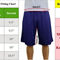 Galaxy By Harvic Men's Moisture Wicking Performance Basic Mesh Shorts - Image 2 of 2