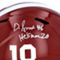 Fanatics Authentic DeVonta Smith Alabama Crimson Tide Autographed Riddell Speed Replica Helmet with ''Heisman 20'' Inscription - Image 3 of 3