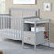 Suite Bebe Connelly 4-in-1 Crib and Changer Combo Gray/Rockport Gray - Image 1 of 5