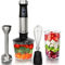 MegaChef 4 in 1 Multipurpose Immersion Hand Blender With Speed Control and Acces - Image 2 of 5