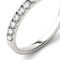 Charles & Colvard 0.38cttw Moissanite Wedding Band in 14k White Gold - Image 2 of 5