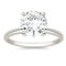 Charles & Colvard 1.90cttw Moissanite Solitaire Ring in 14k White Gold - Image 1 of 5