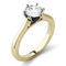 Charles & Colvard 1.50cttw Moissanite Solitaire Engagement Ring in 14k White Gold - Image 2 of 5