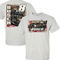 Richard Childress Racing Team Collection Men's Richard Childress Racing Team Collection Heather Gray Kyle Busch 3CHI Car T-Shirt - Image 1 of 4