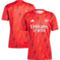 adidas Men's Red Arsenal 2023/24 Pre-Match Top - Image 2 of 4
