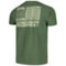 Image One Men's Olive Navy Midshipmen OHT Military Appreciation Comfort Colors T-Shirt - Image 4 of 4