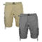 2-Pack Men's Vintage Cotton Cargo Belted Shorts (Sizes, 30-42) - Image 1 of 2
